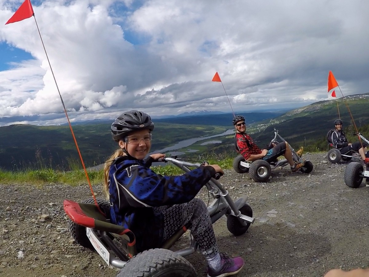 mountain cart i Åre