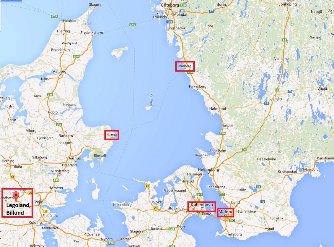 Karta över Billund Danmark | hypocriteunicorn