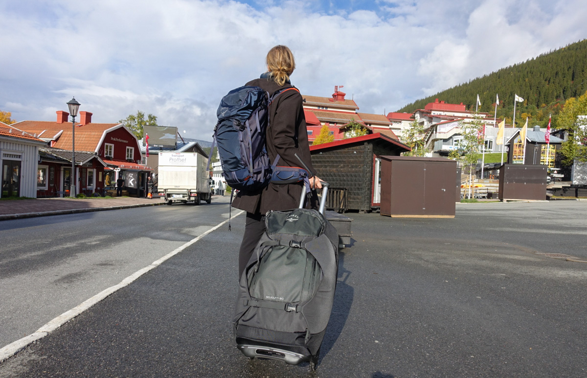  Osprey Sojourn - en rullväska och ryggsäck i ett, hybridväska