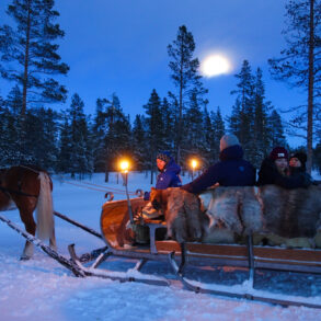 häst och släde i idre fjäll ski in ride out-7