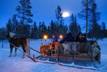 häst och släde i idre fjäll ski in ride out-7