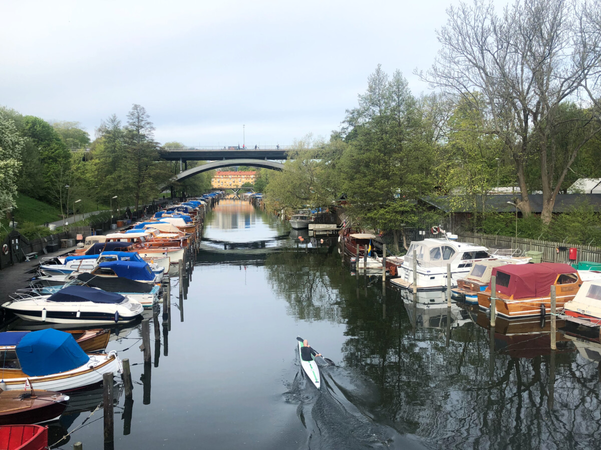 stockholm båtar långholmskanalen