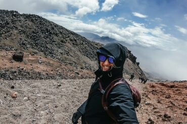 Utflykt Cotopaxi vandring mountainbike Ecuador höjdsjuka coca
