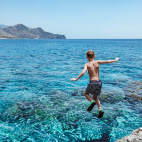 Paleochora - mysig by på Kreta