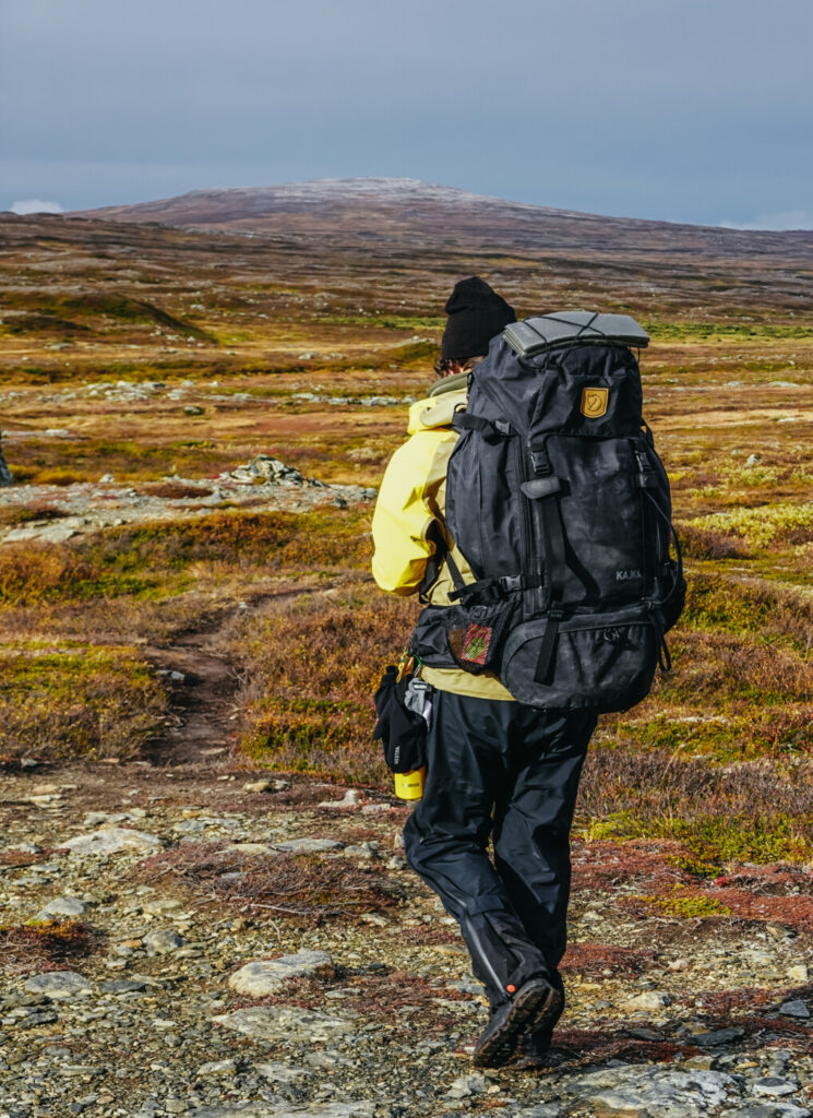 vandra Jämtlandstriangeln på hösten september