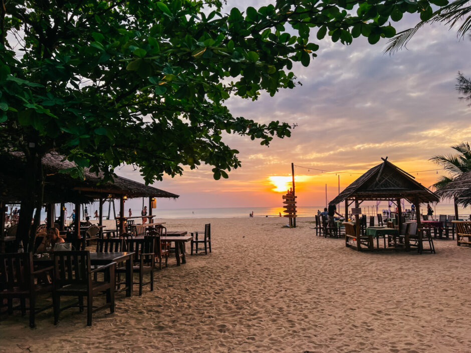 stränder Khao lak Thailand memories beach bar