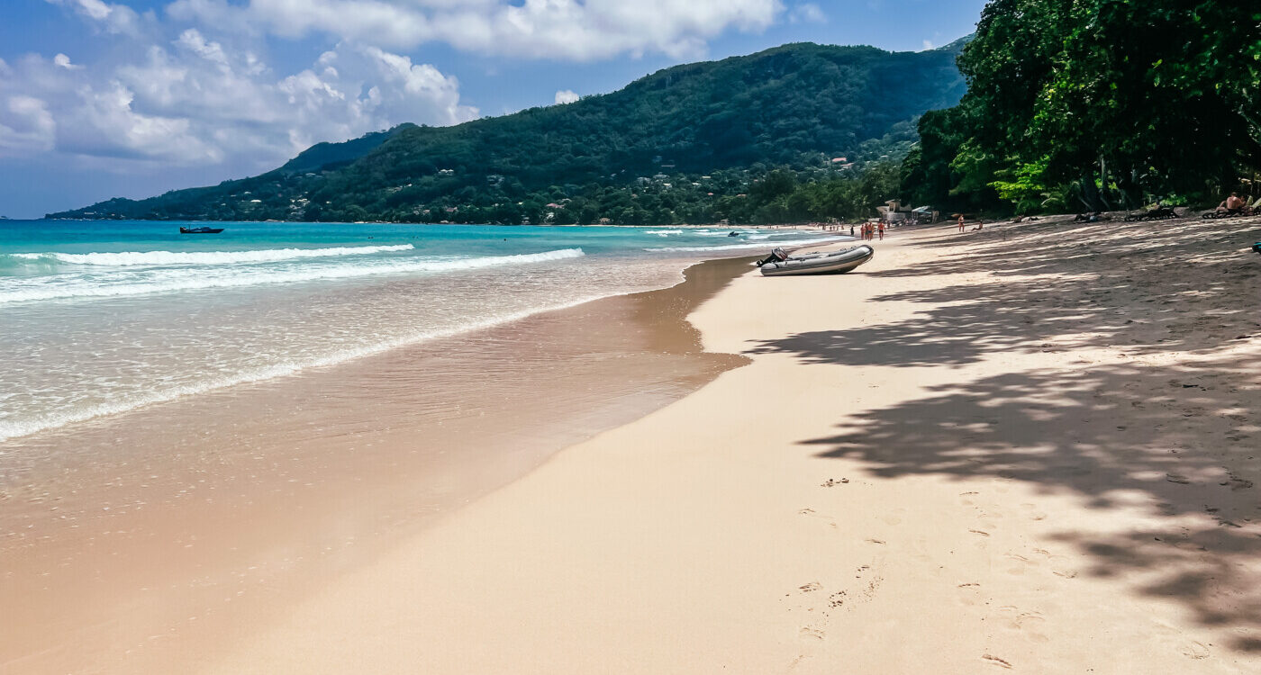 beau vallon Mahe Seychellerna