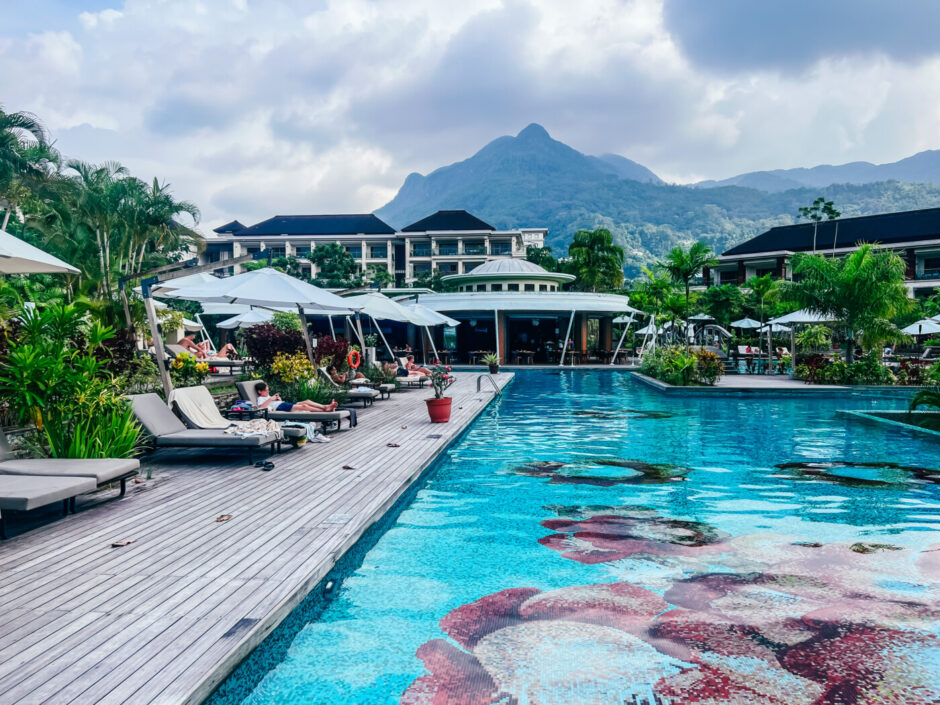 beau vallon Mahe Seychellerna Savoy resort & spa hotell